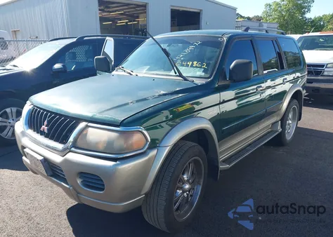 2001 Mitsubishi Montero Sport Xls z USA, uszkodzony, nr VIN JA4LS31H01P049862